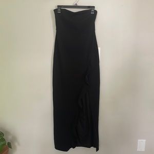 Lulus black maxi dress- wore to one wedding